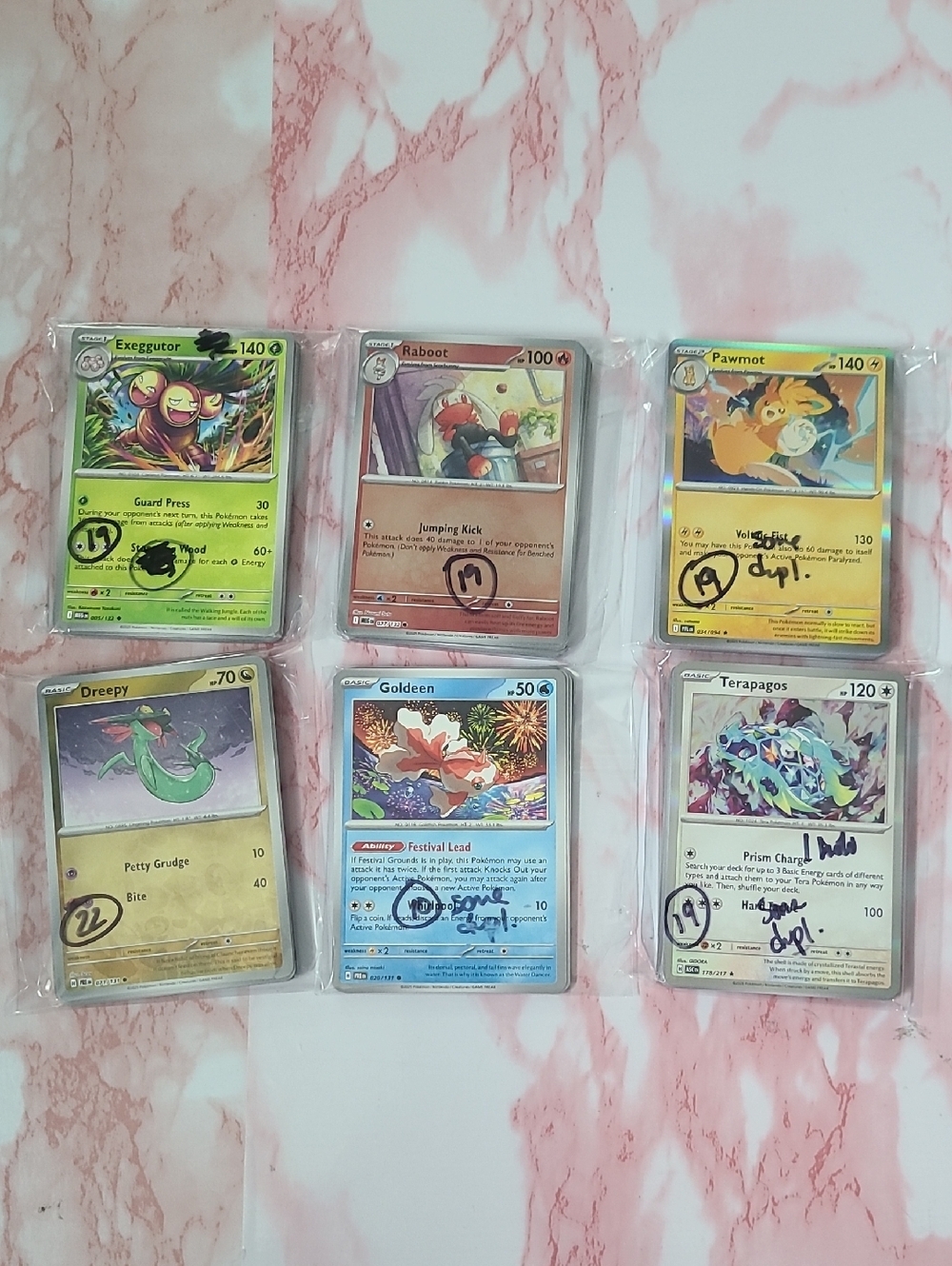Pokemon Random Lot Of 108